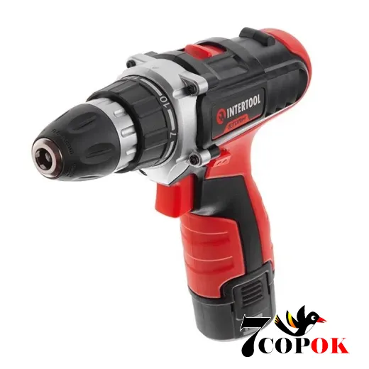 Шуруповёрт аккумуляторный Intertool WT-0321, купить в Украине