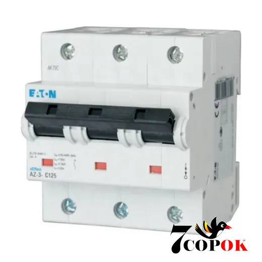 Автоматический выключатель Eaton AZ-3-C50 25kA 3п 50A, купить в Украине