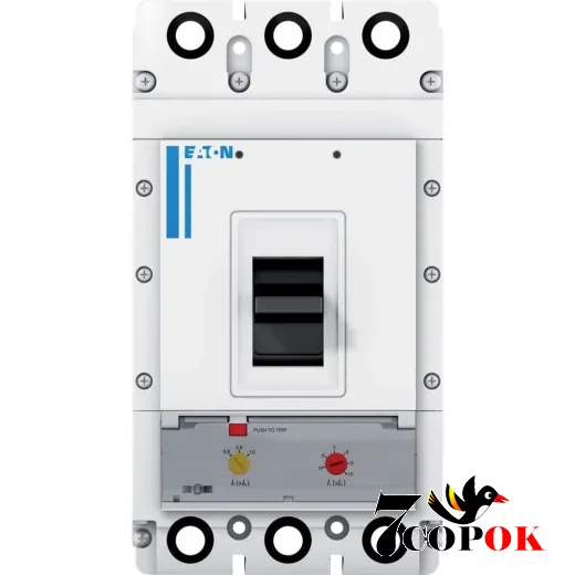 Автоматический выключатель Eaton PDE33K0500TAAS 50kA 3п 500A 3TP, купить