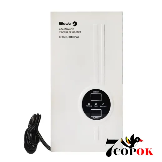 Стабилизатор напряжения ElectrO DTRS-1000, 220 вольт 0.8 кВт, купить