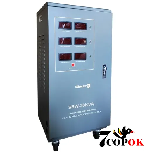 Стабилизатор напряжения ElectrO SBW-20000, 3 фазы 16 кВт, купить