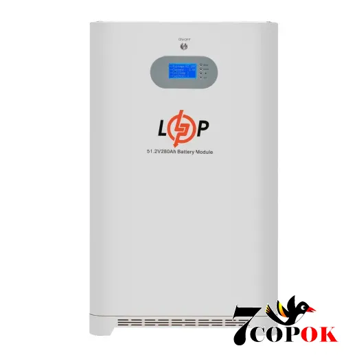 Аккумулятор для солнечных батарей LogicPower LP LiFePO4 51,2V - 280 Ah (14336 Wh) (Smart BMS 200A) с LCD AB RS485/CAN