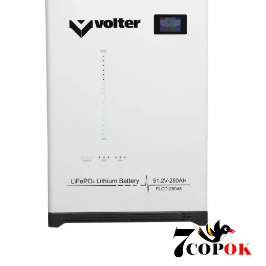 Акумулятор Volter Lifepo4 51.2V 280 Ah, літій-залізо-фосфатний, купити
