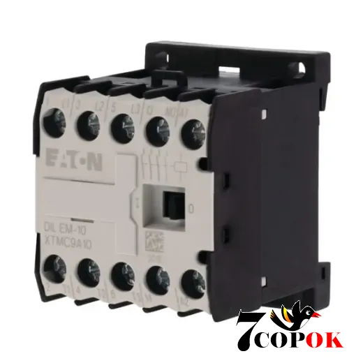 Контактор 9А Eaton DILEM-10 (220V 50/60HZ), купити в Україні