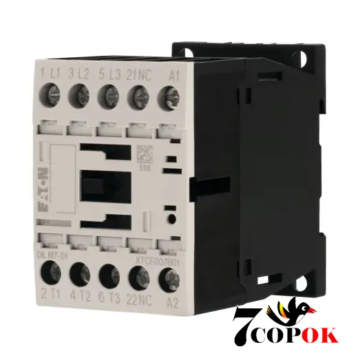 Контактор 7А Eaton DILM 07-01 230V 50Hz, купити в Україні