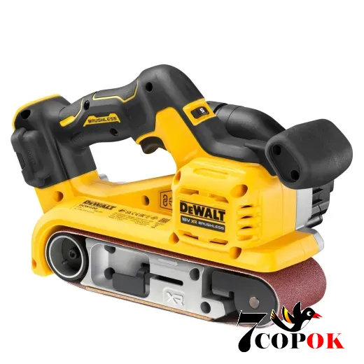 Шліфувальна машинка Шліфмашина стрічкова акумуляторна безщіткова DeWALT DCW220N