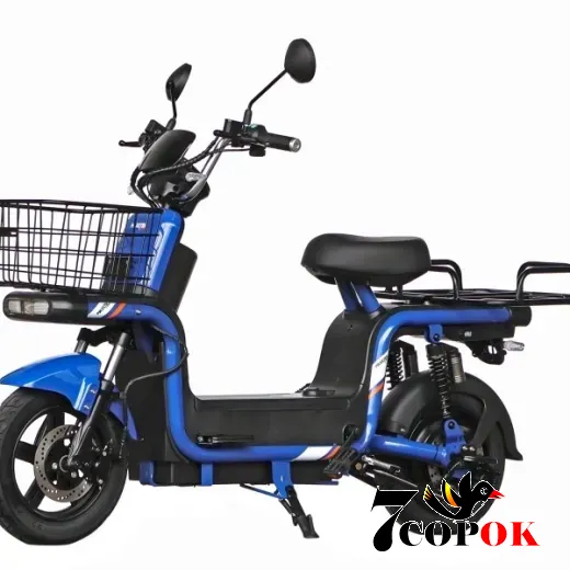 Электроскутер Maxxter Runner 1500 Вт (Black-Blue), 1.5 кВт, купить
