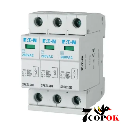 Обмежувач перенапруги SPCT2-460/3 EATON, купити в Україні
