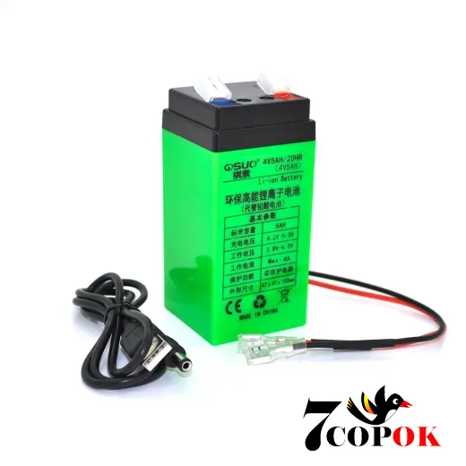 Литий ионный аккумулятор QiSuo 4V 5A з елементами Li-ion 18650 (47X47X100)