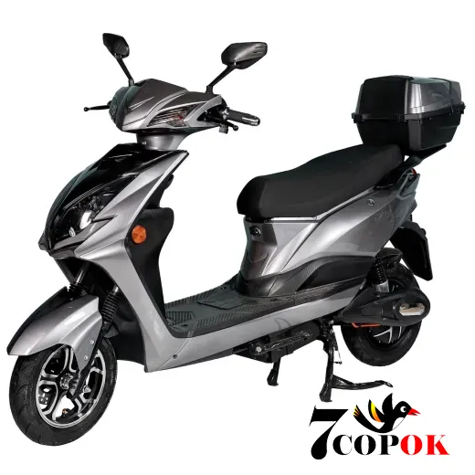 Електроскутер Atlas Pegas 1500W Grey, 1.5 кВт, купити в Україні