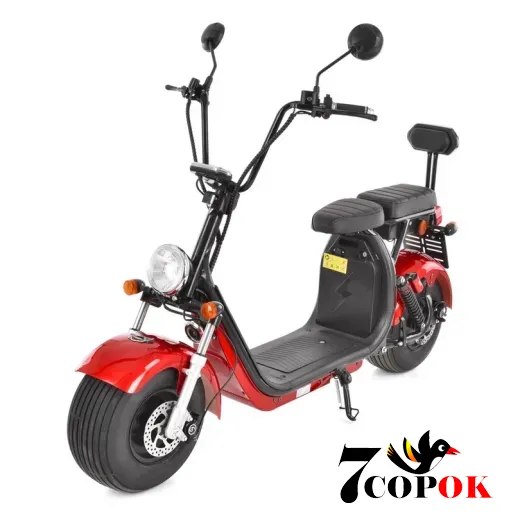 Электроскутер Hecht Cocis Zero Red, 1.5 кВт, купить в Украине