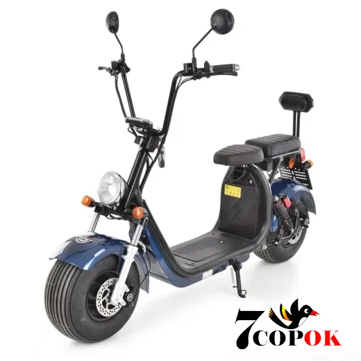Электроскутер Hecht Cocis Zero Blue, 1.5 кВт, купить в Украине