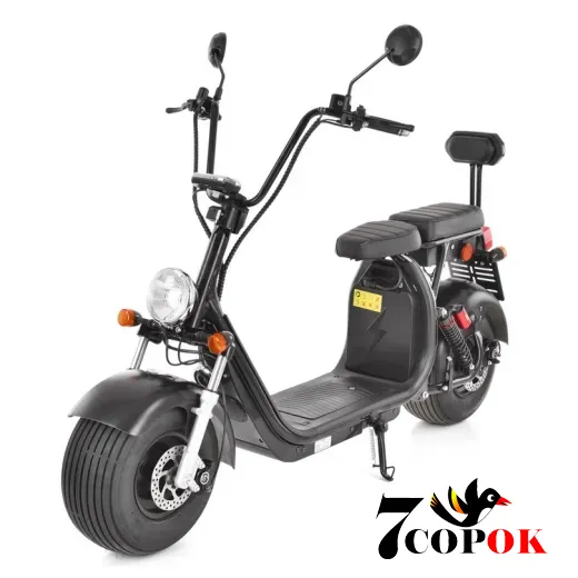 Электроскутер Hecht Cocis Zero Black, 1.5 кВт, купить в Украине