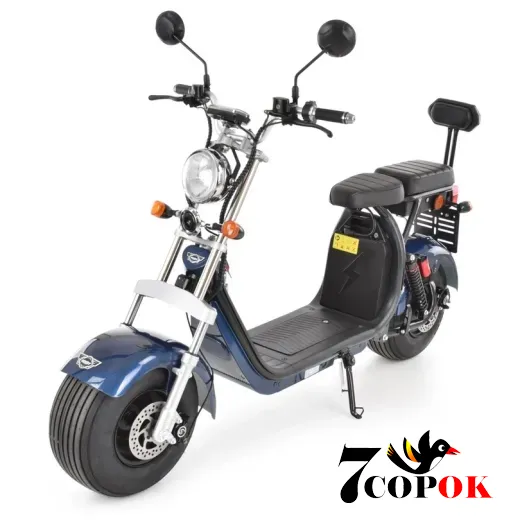 Електроскутер Hecht Cocis Blue, 1.5 кВт, купити в Україні