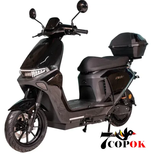Электроскутер Atlas Shark 2 Box 2000 W Black, 2 кВт, купить в Украине