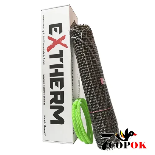 Двожильний нагрівальний мат Extherm ET ECO 150-180 для теплої підлоги
