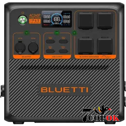 Портативная зарядная станция для дома Bluetti AC240P (2.4 кВт), купить