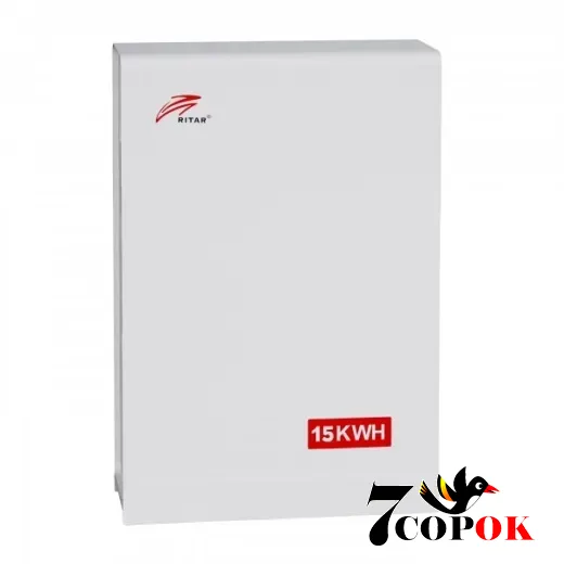 Аккумулятор для солнечных батарей Ritar BAT-15KWH-51.2V-140A, купить