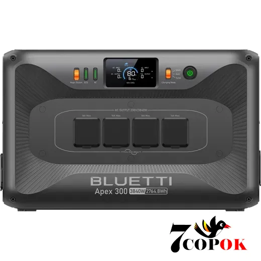 Портативна зарядна станція для дому Bluetti Apex 300 (3.8 кВт), купити