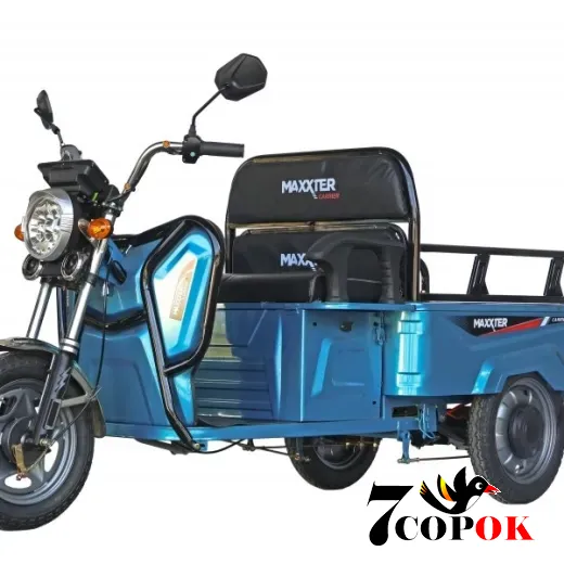 Электроскутер Maxxter CARRIER (Blue), 1 кВт, купить в Украине