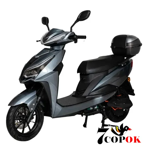 Электроскутер ATLAS Spider 2 Box 2000W Plus Grey, 2 кВт, купить