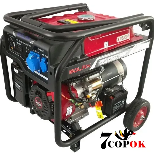 Генератор бензиновый SOLAX YM11000LQE, 8.0 кВт, купить в Украине