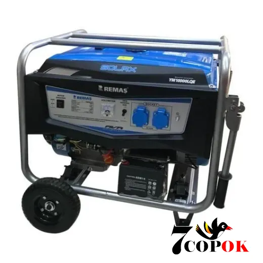 Генератор бензиновый SOLAX YM10000LQE, 7.0 кВт, купить в Украине