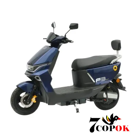 Электроскутер Surna F3 (blue-black), 1.5 кВт, купить в Украине