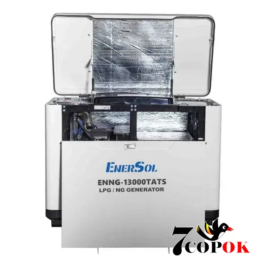 Газовий трифазний генератор EnerSol ENNG-13000TATS, 12.0 кВт, купити в Україні