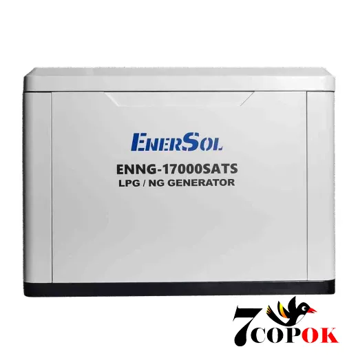 Газовий генератор EnerSol ENNG-17000SATS, 15 кВт, купити в Україні