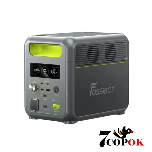 Портативная зарядная станция для дома Fossibot F1200 Green (1.2 кВт)