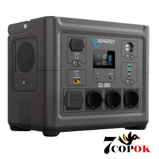 Портативна зарядна станція для дому GENERGY ZERO GZE-0810 835 Вт/год (1.0 кВт)