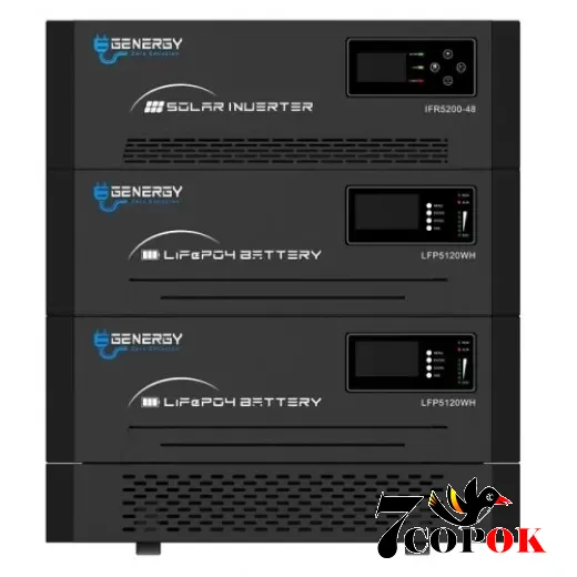 Система безперебійного живлення 5.2 кВт - GENERGY GZE-10252, купити в Україні