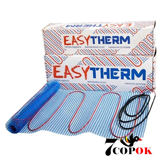 Двухжильный нагревательный мат Easytherm EM 4.00 для теплого пола, купить