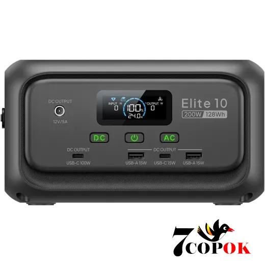 Портативная зарядная станция для дома Bluetti Elite 10 (0.2 кВт), купить