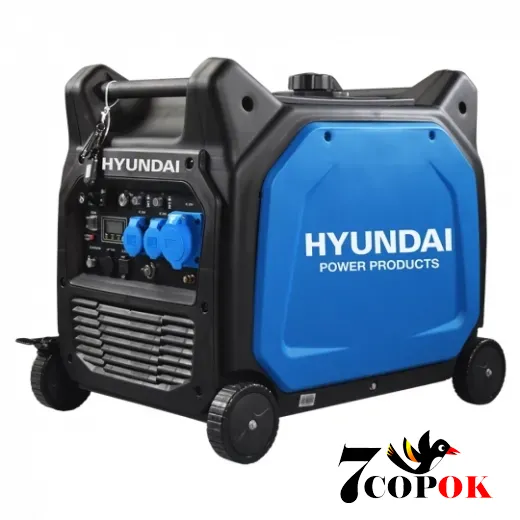 Инверторный генератор бензиновый Hyundai HY 6500SEi, 6.0 кВт, купить