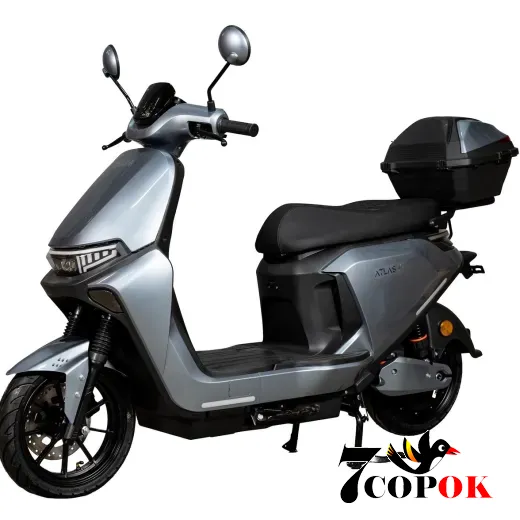 Електроскутер Atlas Shark 2 Box 2000W Grey, 2 кВт, купити в Україні
