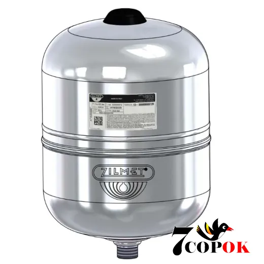 Гидроаккумулятор 18 л - Zilmet INOX-PRO Z18, купить в Украине