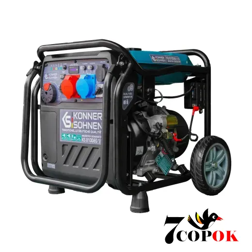 Инверторный генератор Konner&Sohnen KS 8100iEG 1/3, 8.0 кВт, купить