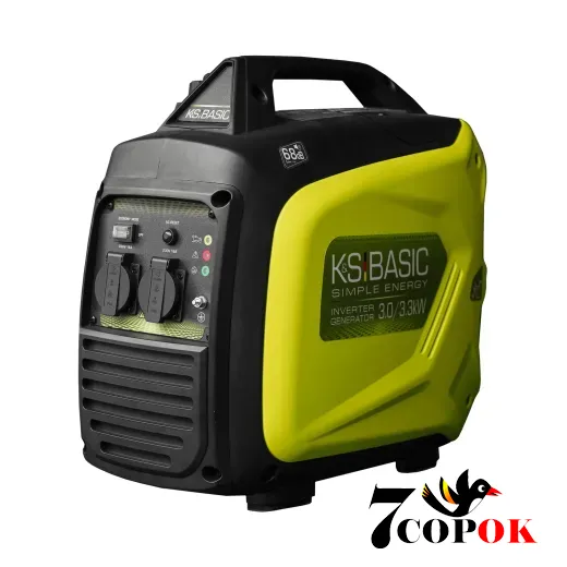 Инверторный генератор бензиновый Konner Sohnen KSB 33i S, 3.0 кВт