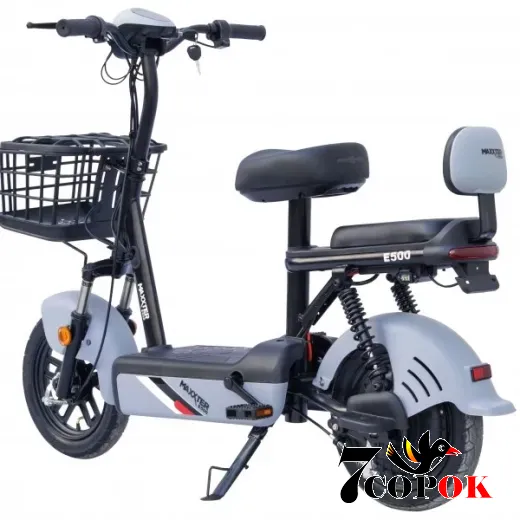 Электроскутер Maxxter E500 (Gray), 0.5 кВт, купить в Украине