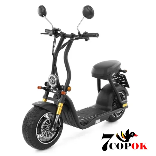 Электроскутер HECHT COCIS MINI CARBON, 1 кВт, купить в Украине