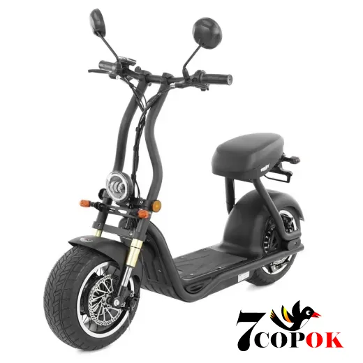 Электроскутер HECHT COCIS MINI BLACK, 1 кВт, купить в Украине