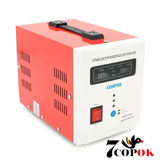 Стабілізатор напруги Conter MSER 2000 VA-V2/1600W, 230 вольт 1.6 кВт