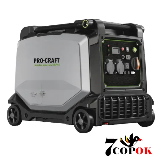 Инверторный генератор бензиновый Procraft IGP45, 4.0 кВт, купить