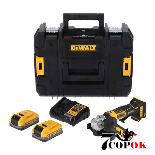Шлифовальная машинка DeWALT DCG404S2T, купить болгарку в Украине
