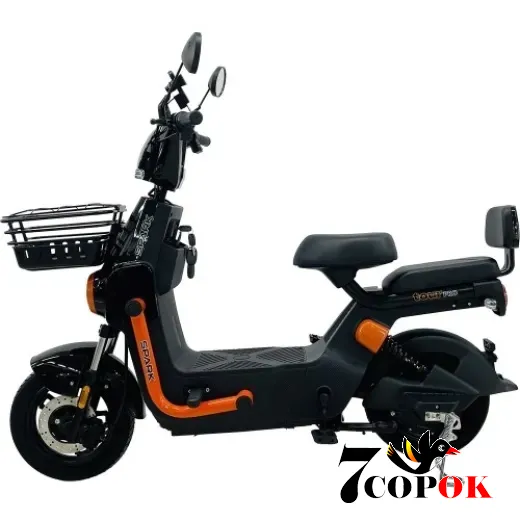 Електровелосипед SPARK TOUR PRO 14 (чорний з помаранчевим), 1000 Вт., 50 км/год, купити в Україні