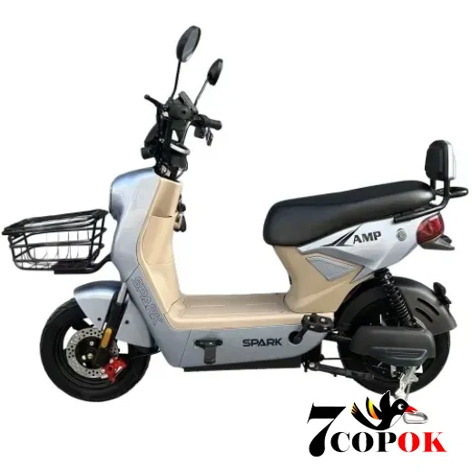 Электровелосипед SPARK AMP 14 (серый), 800 Вт., 45 км/ч, купить в Украине