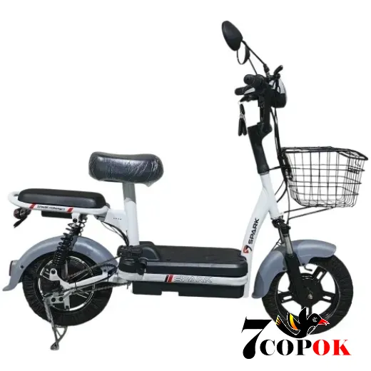 Электровелосипед SPARK COMPACT 14 (Серый), 400 Вт., 25 км/ч, купить в Украине