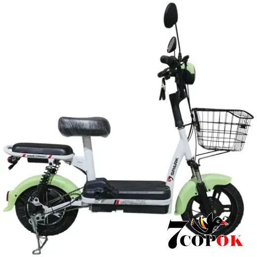 Електровелосипед SPARK COMPACT 14 (Зелений), 400 Вт., 25 км/год, купити в Україні
